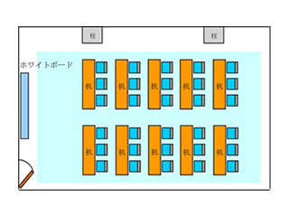 201（会議室のルビコン）の図面