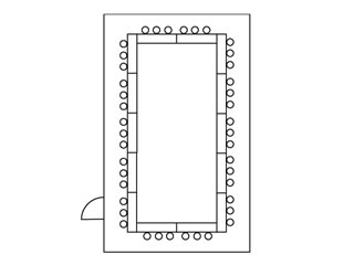 301（東京八重洲ホール）の図面