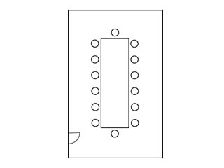413（東京八重洲ホール）の図面