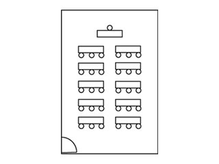 811（東京八重洲ホール）の図面