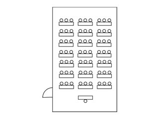 901（東京八重洲ホール）の図面