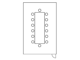 A（東京八重洲ホール）の図面